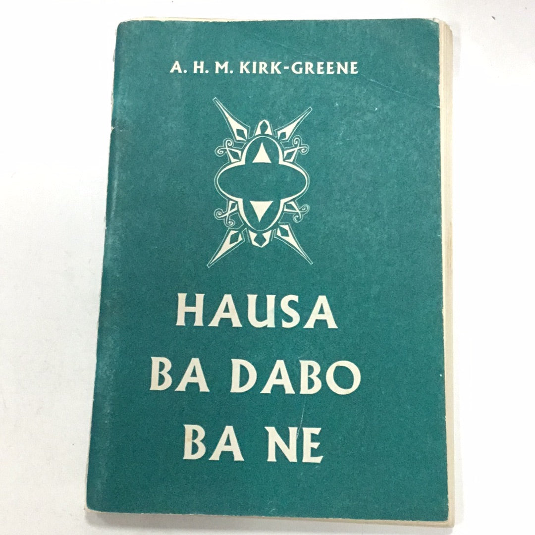 Hausa Ba Dabo Ba Ne
