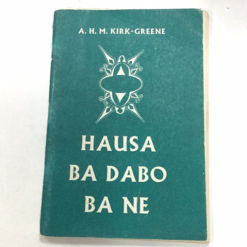 Hausa Ba Dabo Ba Ne