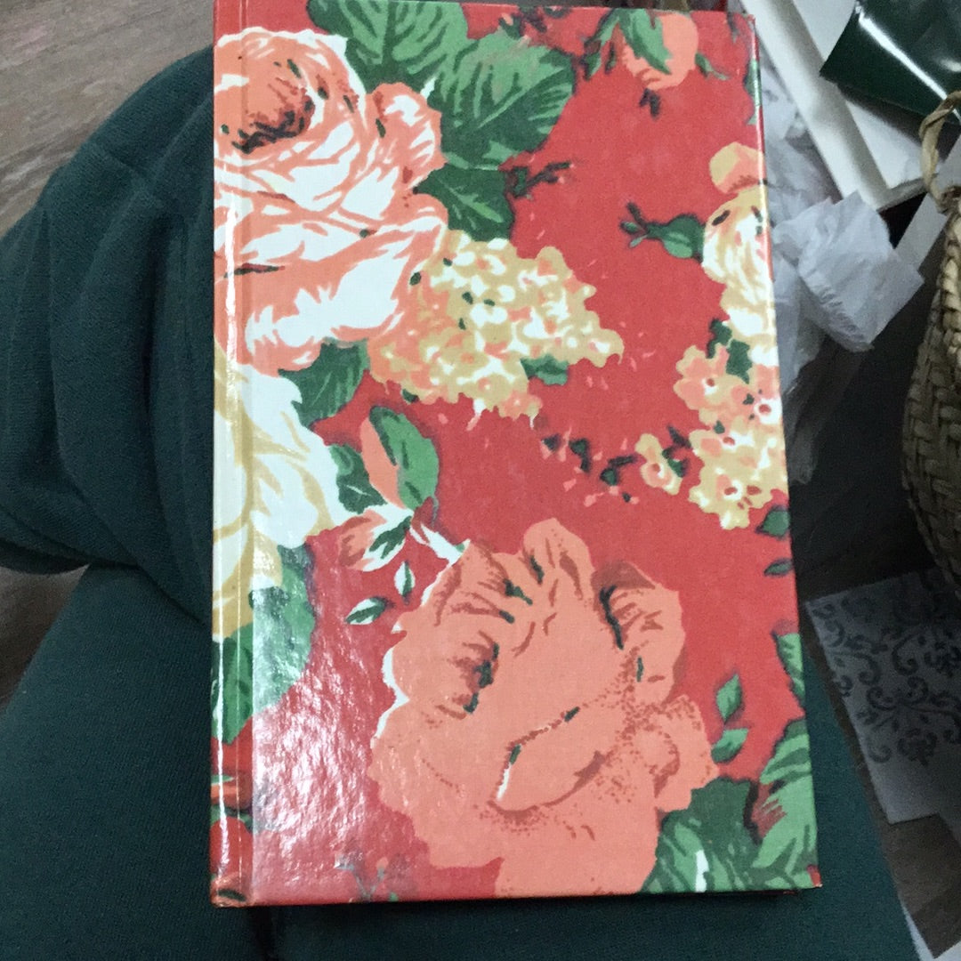 Red flower journal