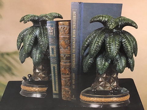 Palm Tree Book Ends