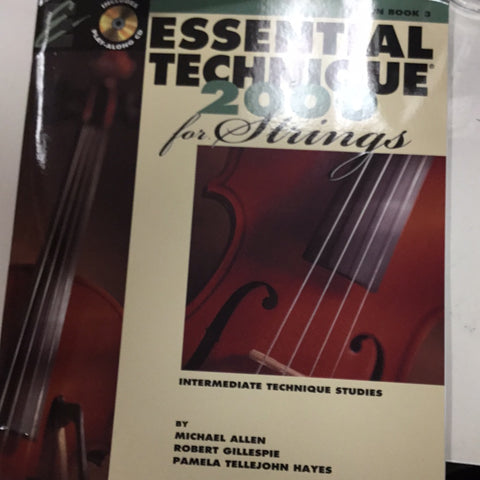 Essential Technique 2000 for Strings