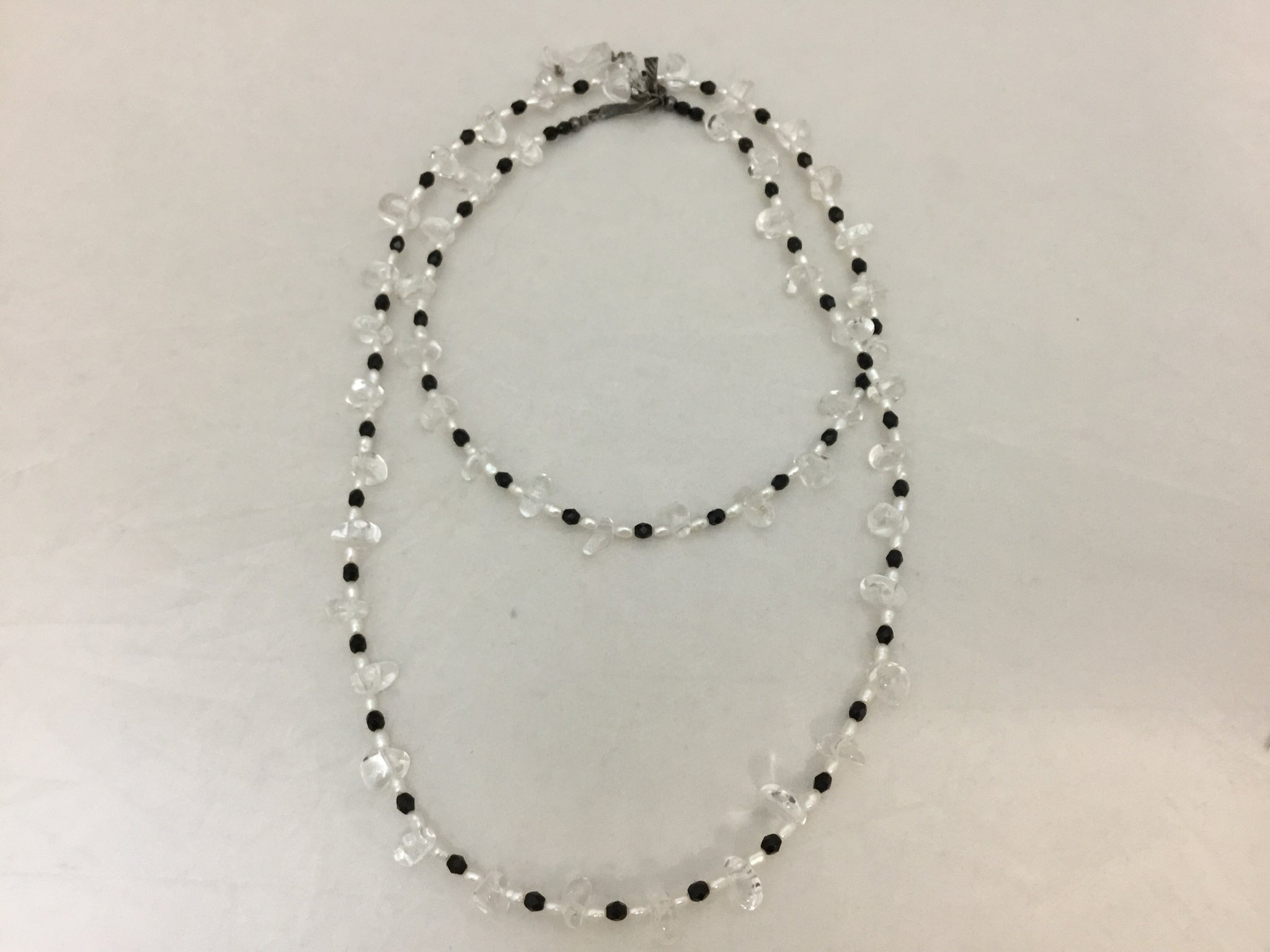 Clear Glass Necklace