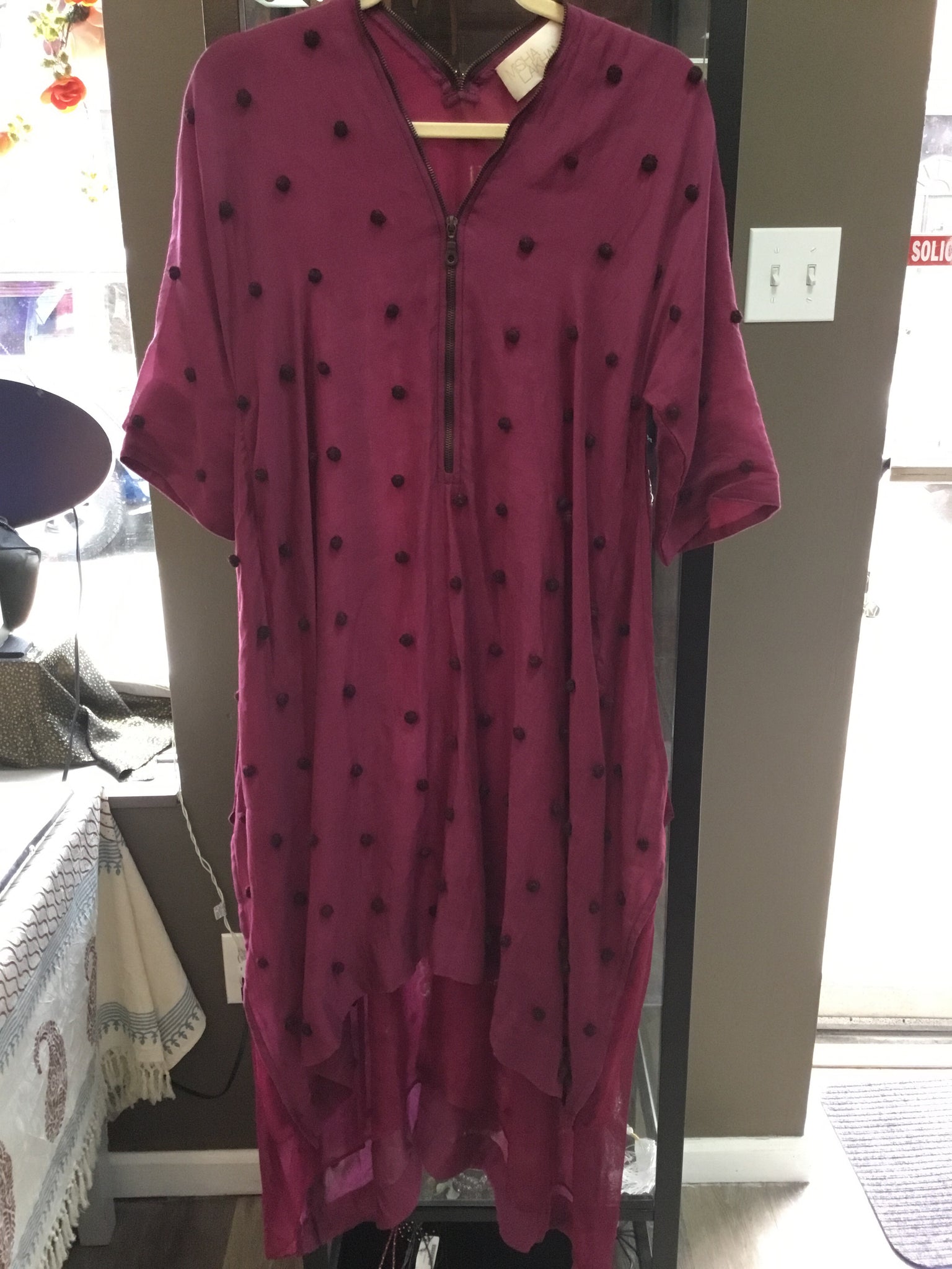 Sdesigns long purple tunic