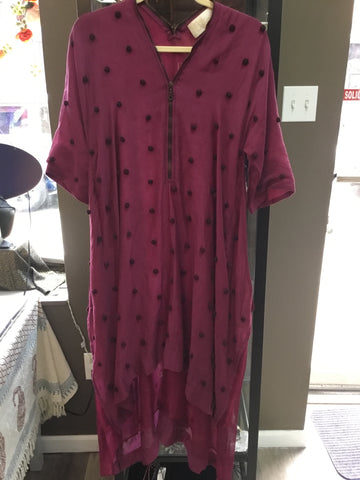 Sdesigns long purple tunic