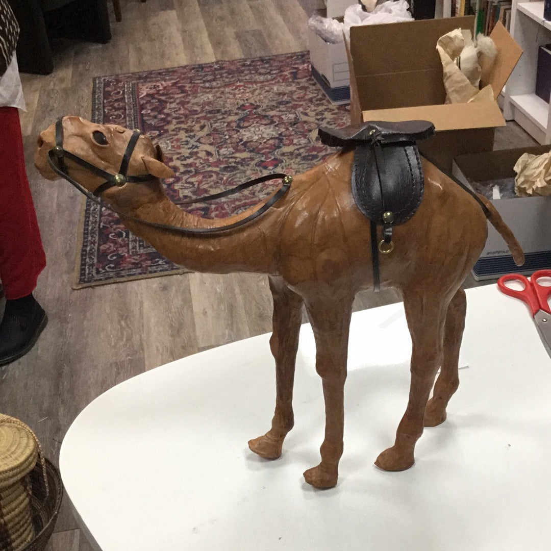 Leather camel