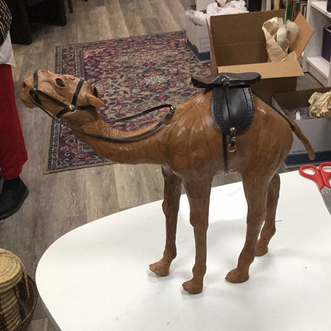 Leather camel