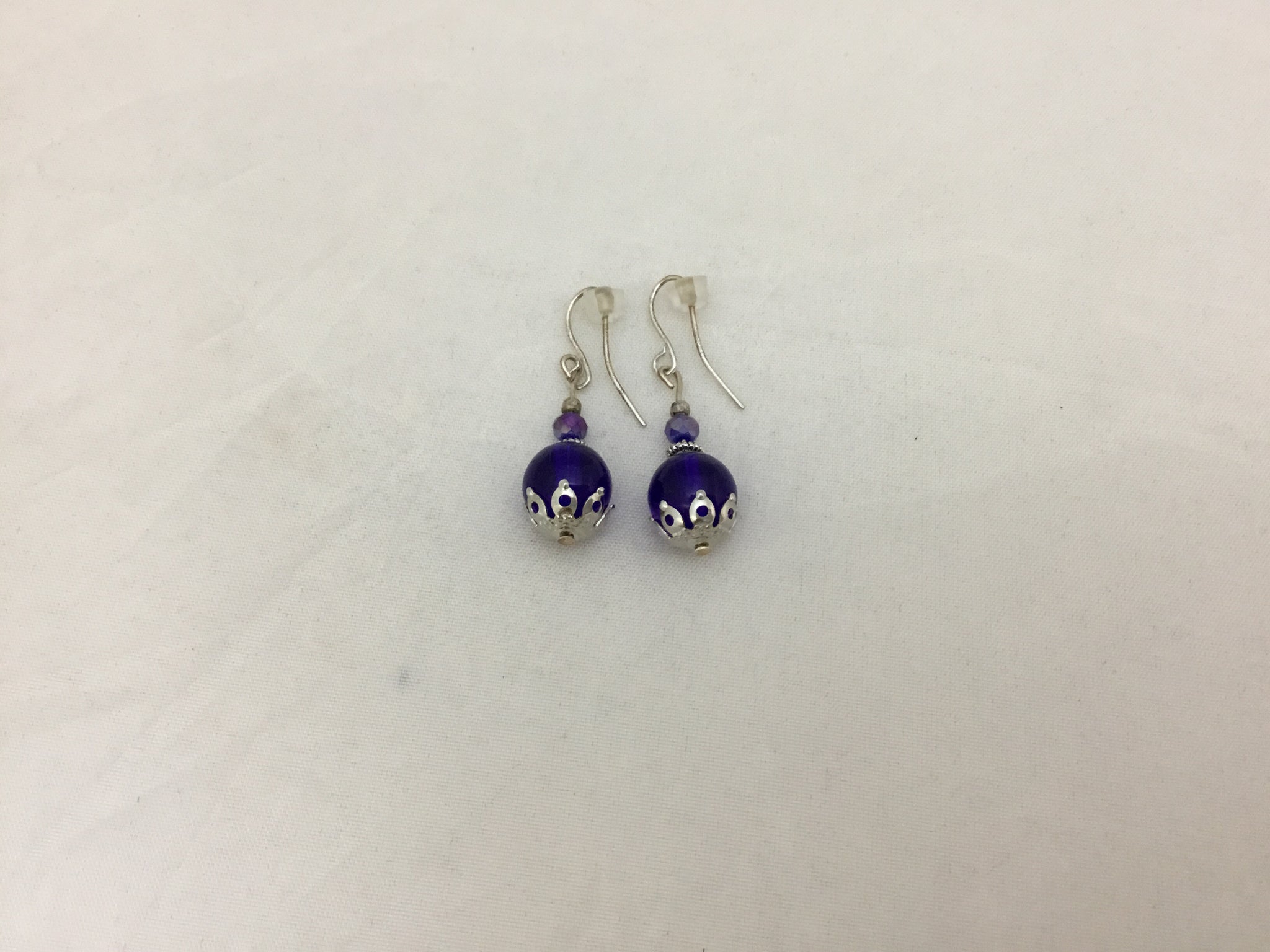 Blue Pearl Earrings