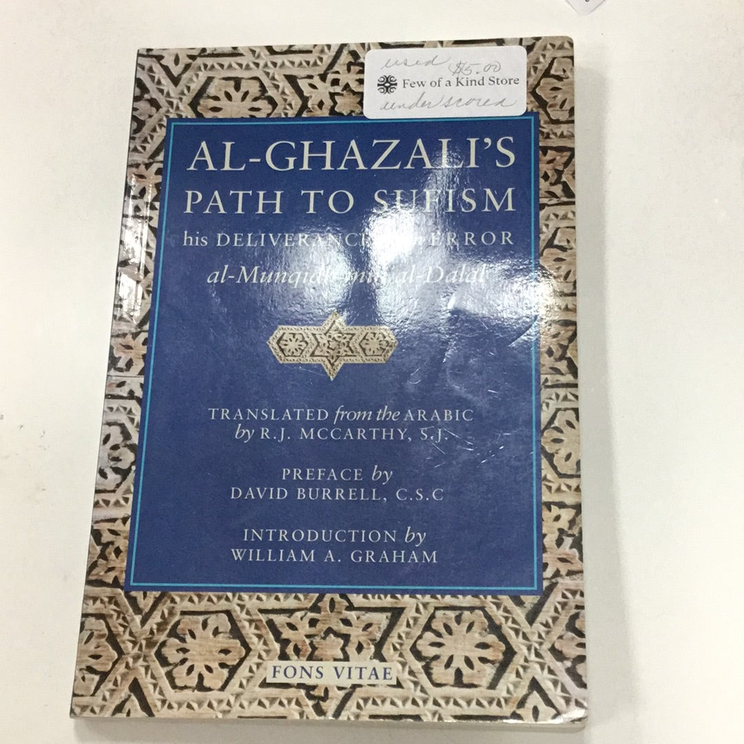 Al Ghazali’s Path to Sufism