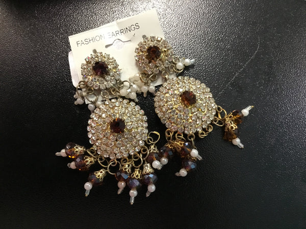 Pearl like  Shining Earrings