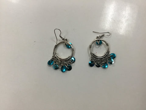 Silver earrings