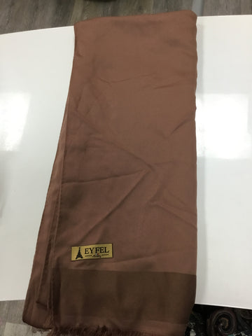 Large brown scarf