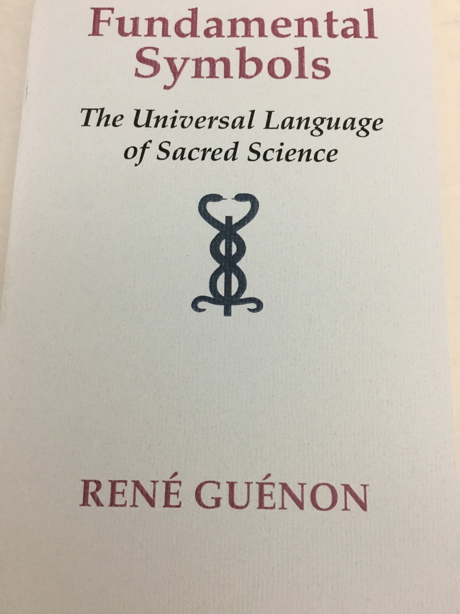 Fundamental Symbols