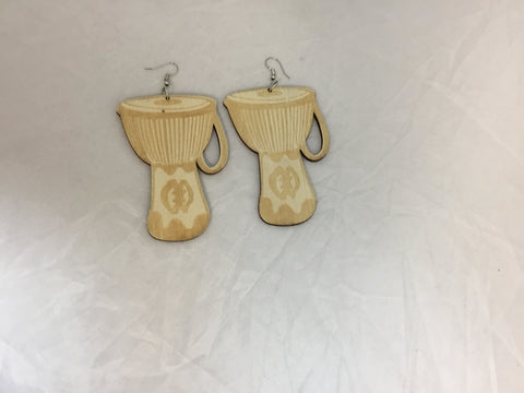 Drum Earrings