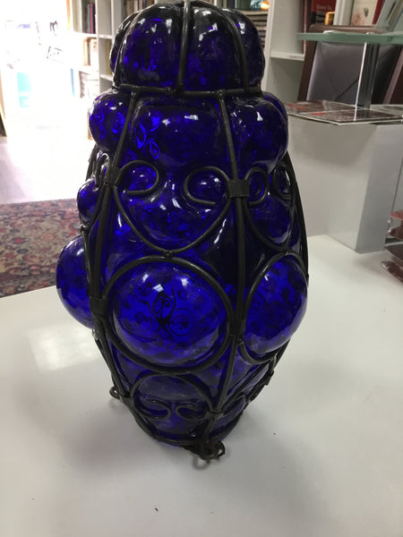 Moroccan bleu lantern