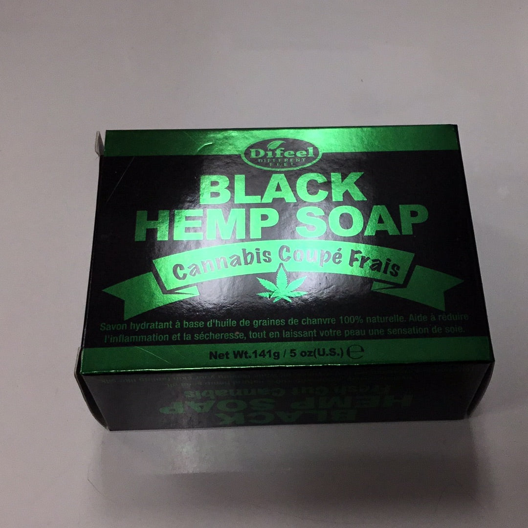 Fresh Cut Cannabis Black Hemp Soap