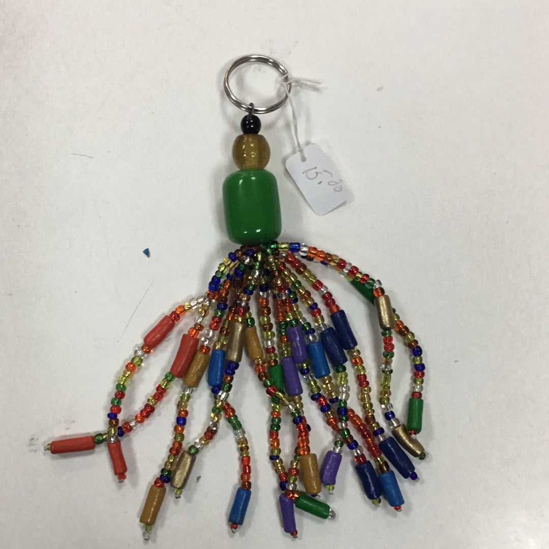 Beaded key chain