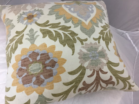 Floral Print Pillow