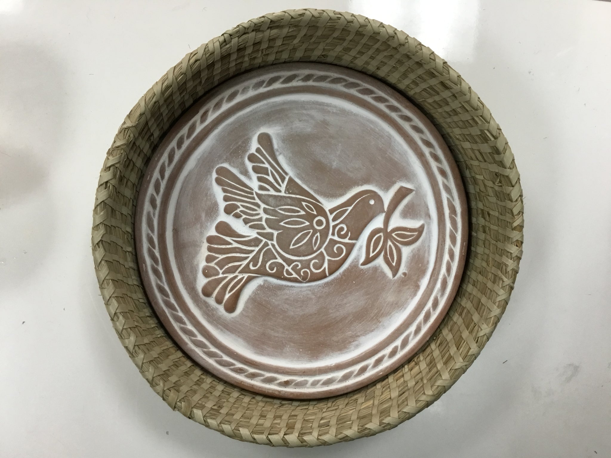 Ceramic Bread Warmer with Basket