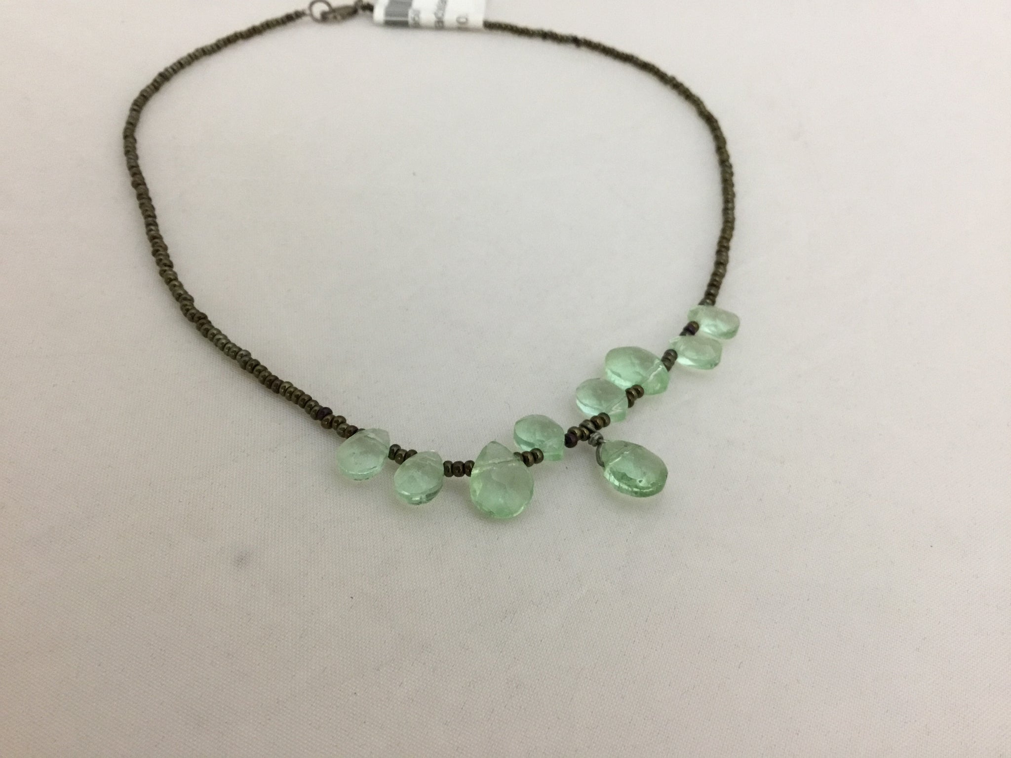 Green Bead Necklace