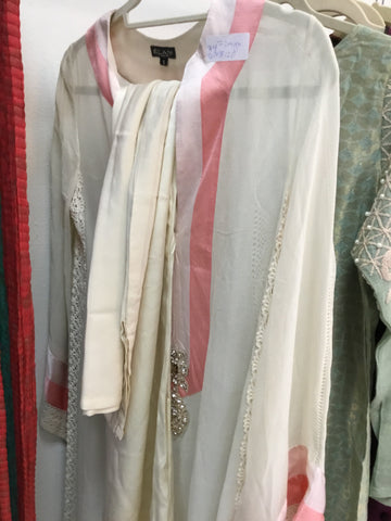 S- Design Beige  Quftan