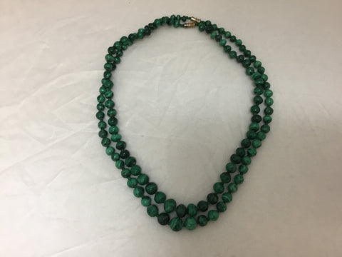 Green Beads Necklace