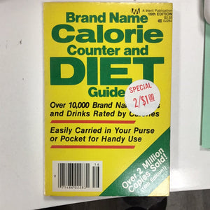 Calorie counter and diet