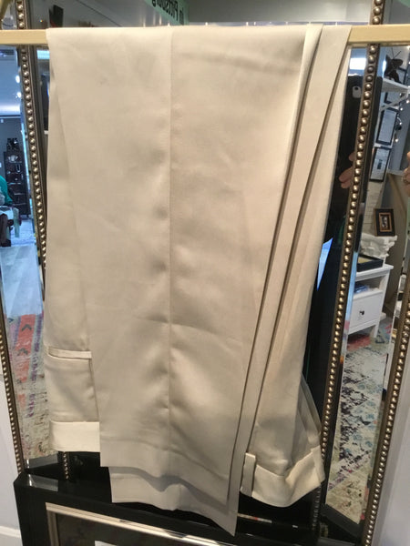 Sdesigns cream satin pant