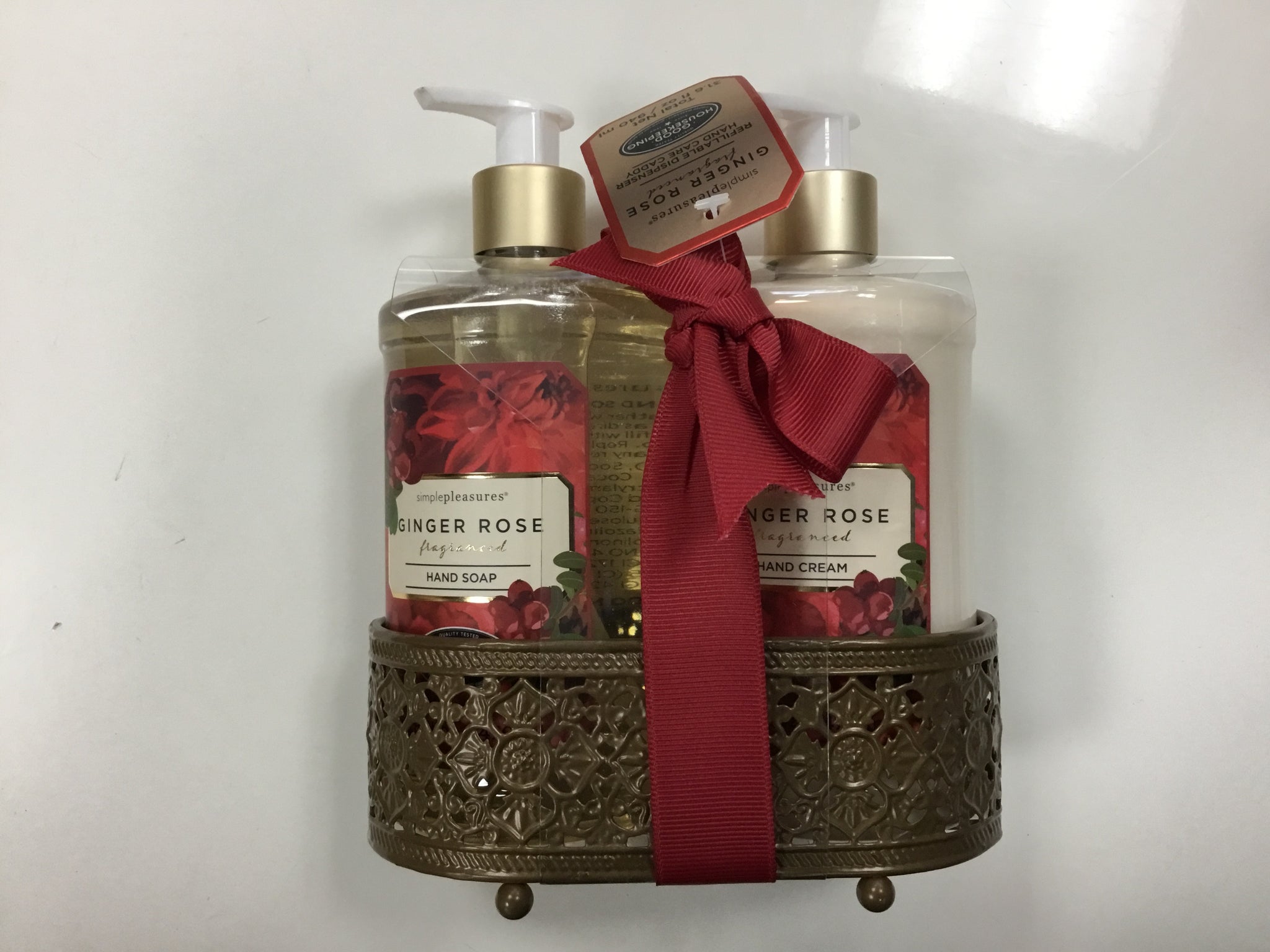 Ginger rose hand soap and cream