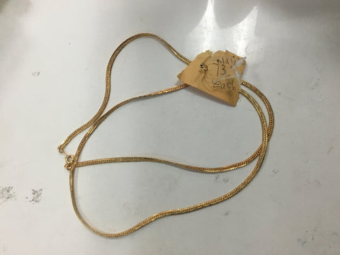 Gold Chain- 2 pc.