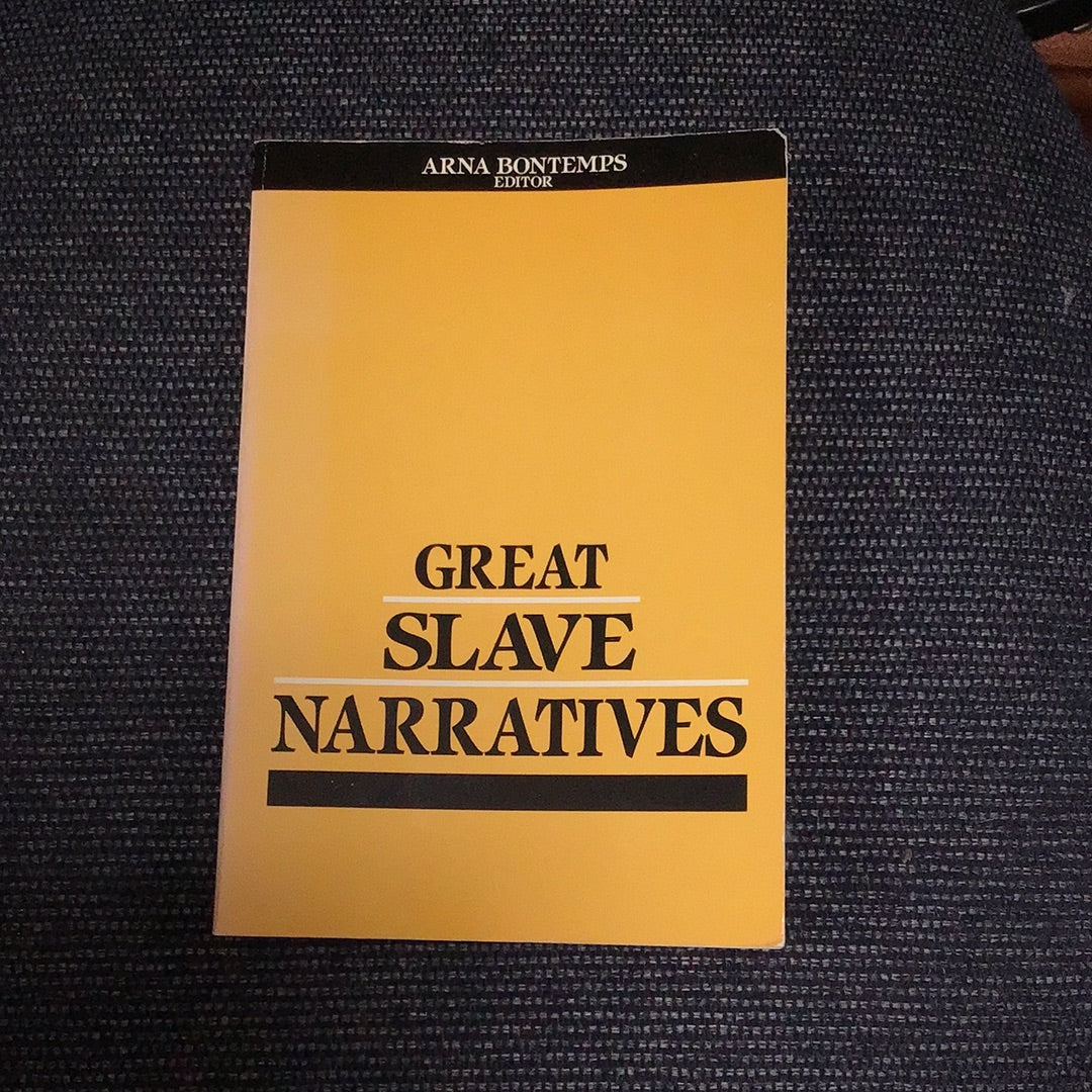 Great Slave Narratives