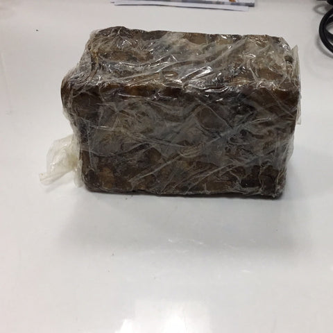 Raw Natural Black Soap Bar- 8 oz.