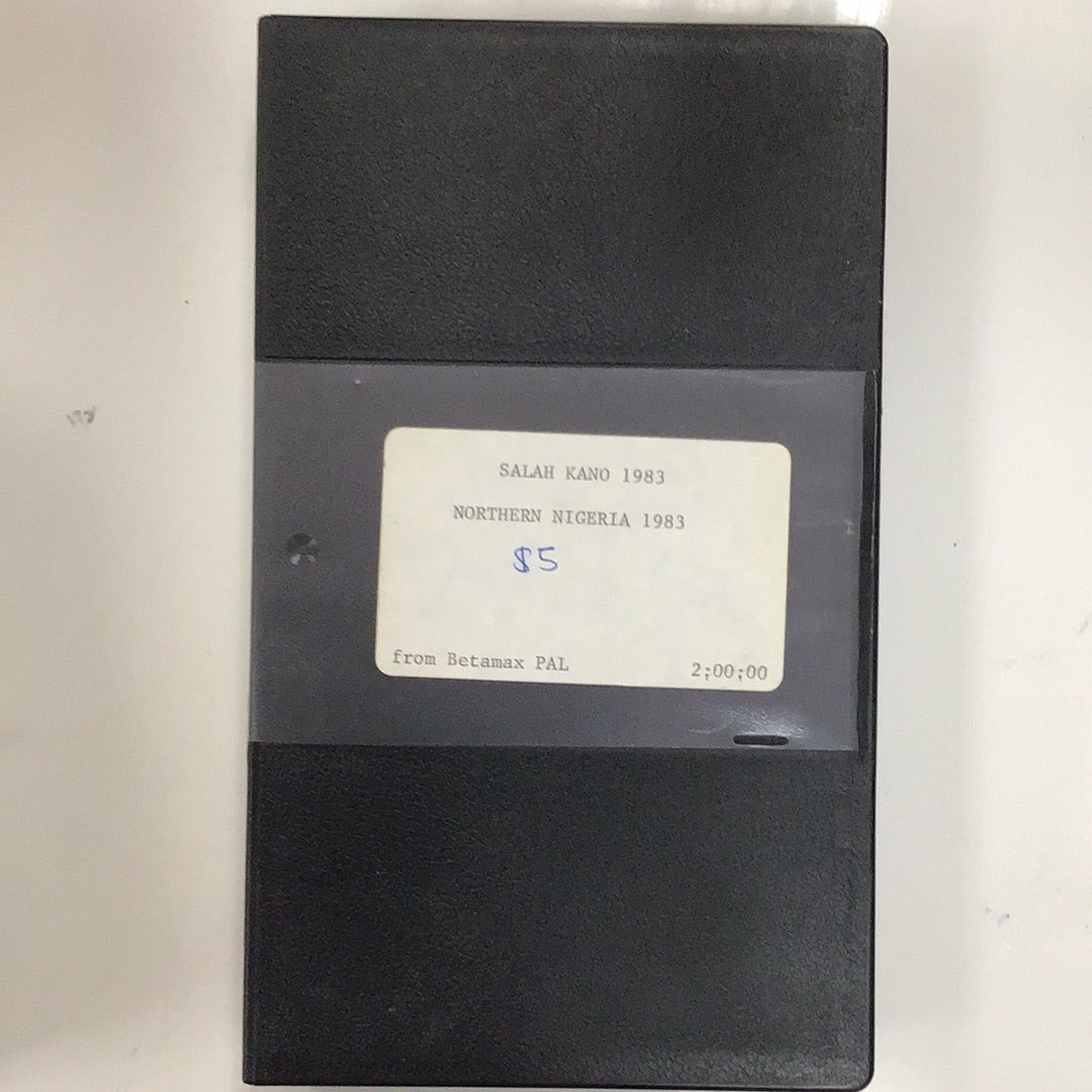 Salah Kano 1983 Northern Nigeria 1983