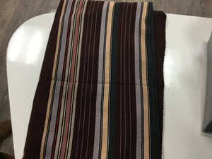 Brown stripped scarf