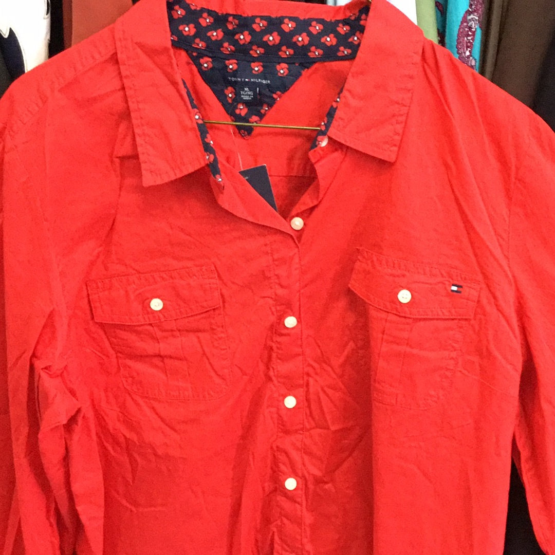 Red Shirt Tommy Hilfiger