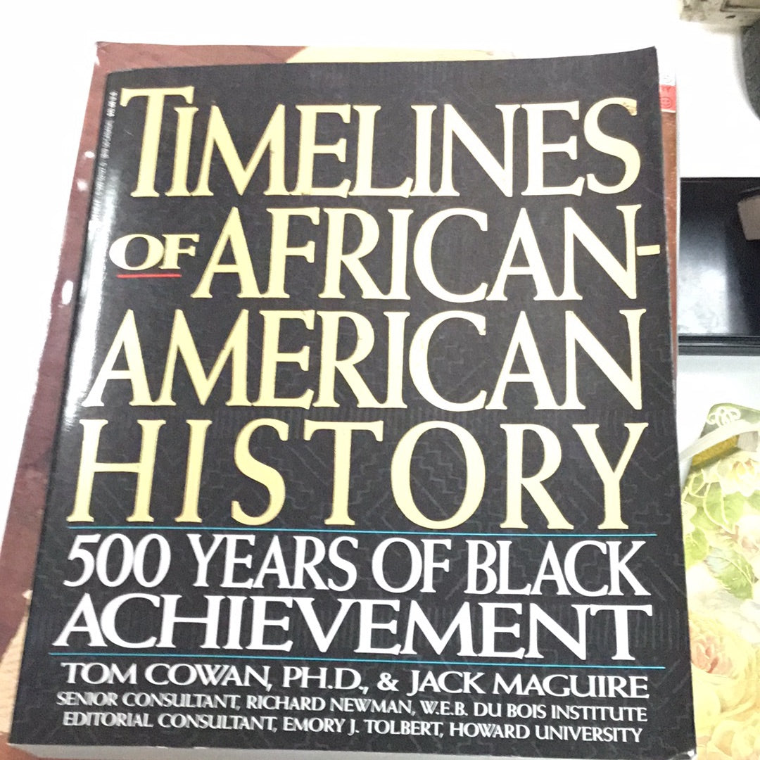 Timelines Of African-American History