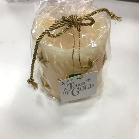 Touch of Gold Candle