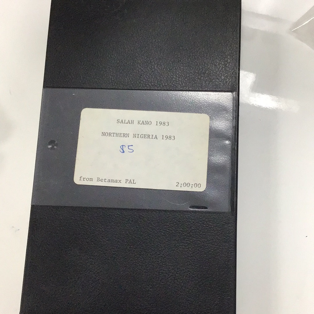Salah Kano Northern Nigeria 1983 VHS