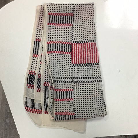 Silk Smithsonian scarf