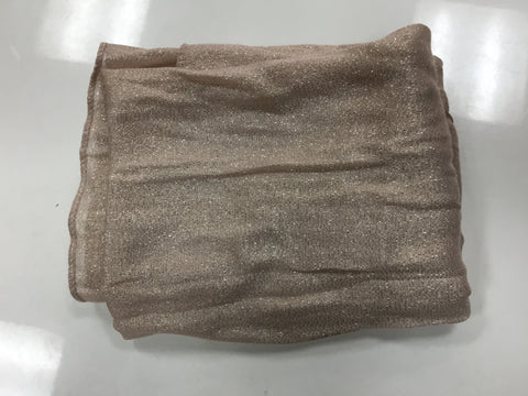 Ivory glittery scarf