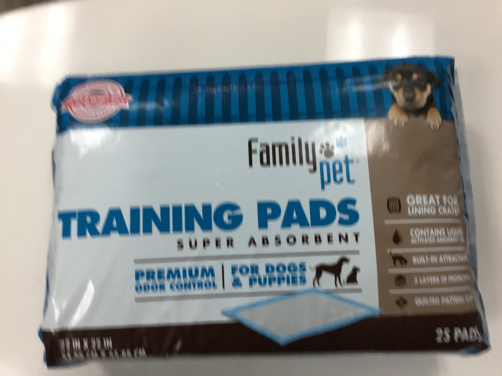 Pet training pads