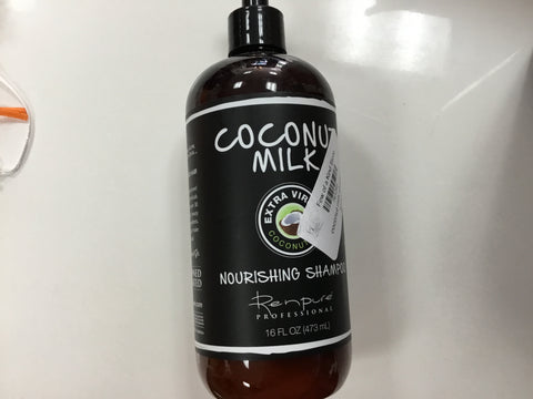 Coconut milk shampoo
