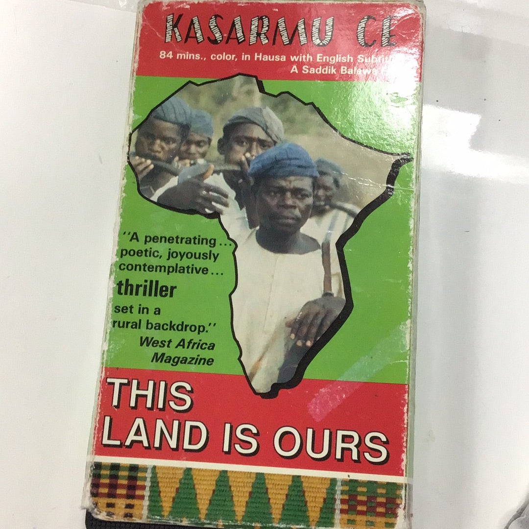 Kasarmu Ce This Land is Ours VHS
